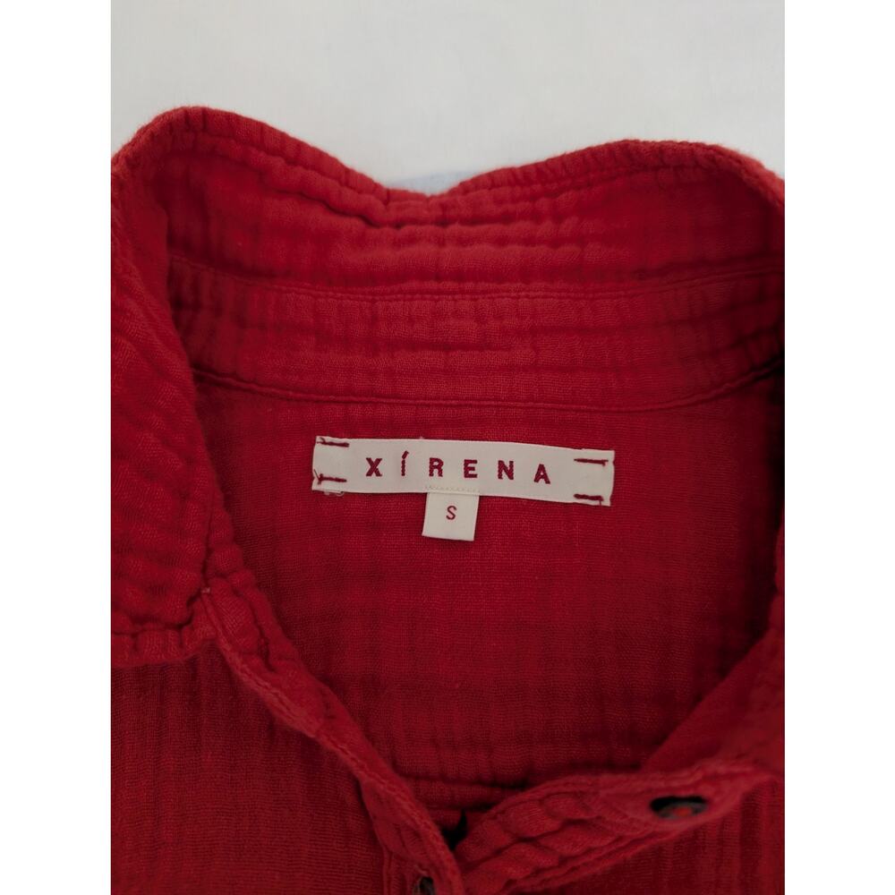 xirena long sleeve cotton button down shirt - Picture 6 of 7